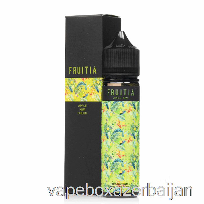 Vape Smoke Apple Kiwi Crush - Fruitia - 60mL 0mg